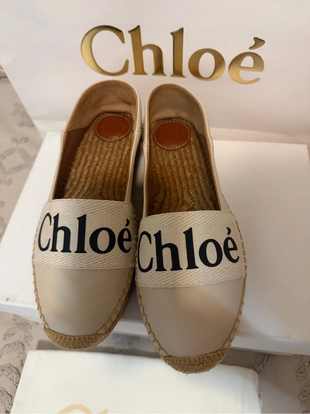 Chloe espadrilles worn